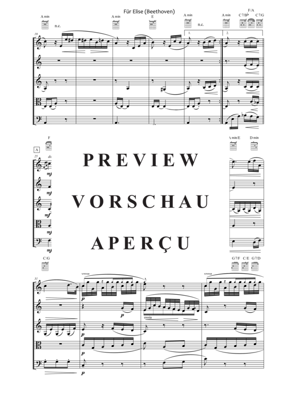 gallery: Für Elise , , (Quintett flexible Besetzung)