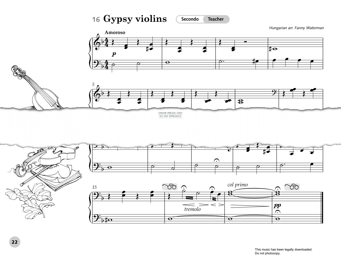 gallery: Gypsy Violins, Traditional, Klavier