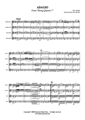 Adagio aus Quartett Nr. 7 