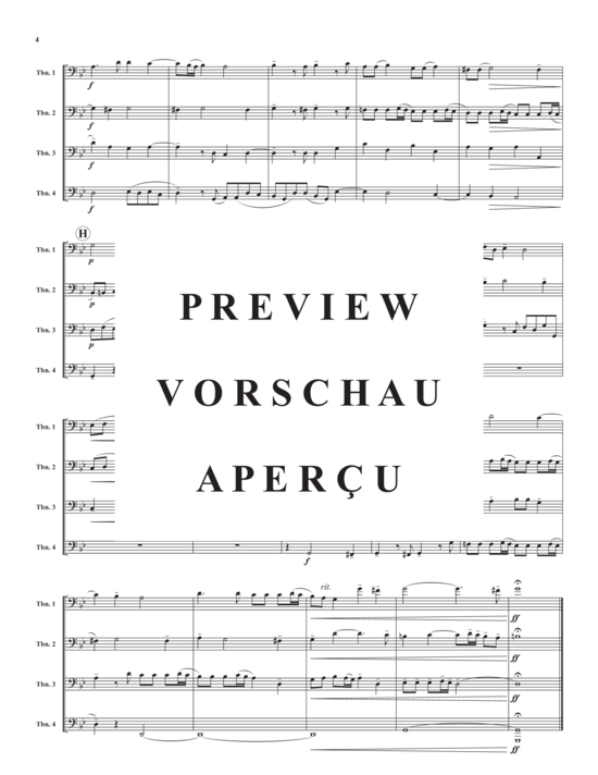 gallery: Prelude and Fugue in g minor , , (Posaunen Quartett)