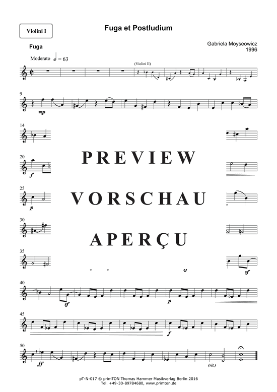 gallery: Fuga et Postludium für Streichensemble (1996) , ,  (Streicher Ensemble)