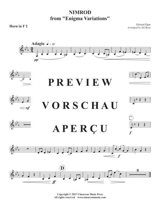 gallery: Nimrod , , (Horn Ensemble 1-8 Hörner)