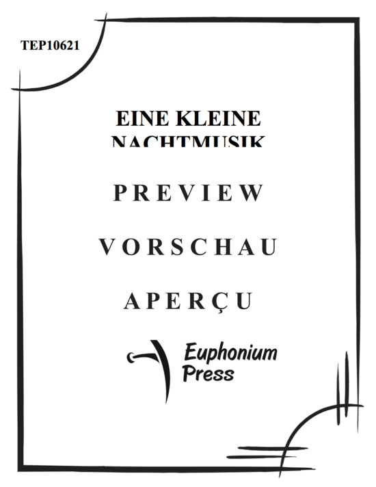 gallery: Eine Kleine Nachtmusik, Mvt. 1 , , (Tuba Quartett EETT)