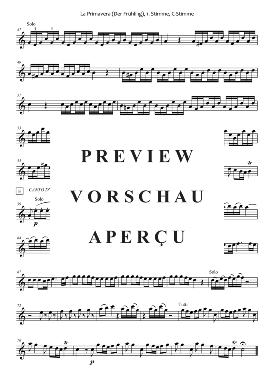 gallery: La Primavera (Der Frühling) , ,  1.Satz (Quintett flexible Besetzung)