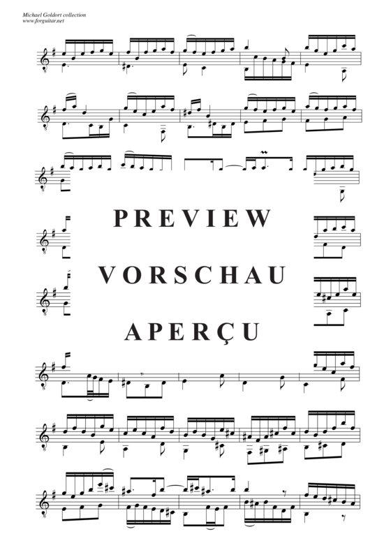 gallery: Concerto D minor, after Alessandro Marcello, BWV 974 , Goldort, Michael, (Gitarre Solo)