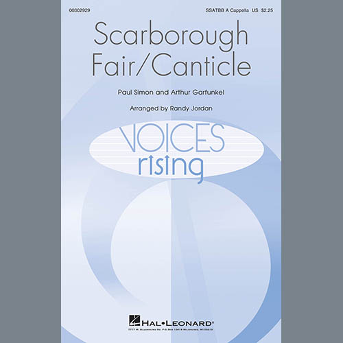 cover: Scarborough Fair/Canticle (arr. Randy Jordan), Simon & Garfunkel