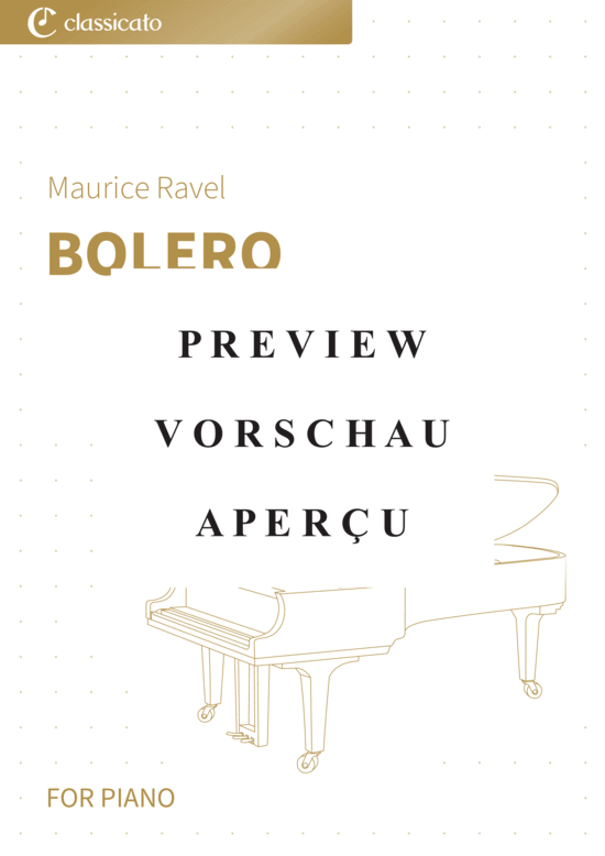 gallery: Bolero - Transcription pour Piano 4 à mains par l´AUTEUR , , (Zwei Klaviere)