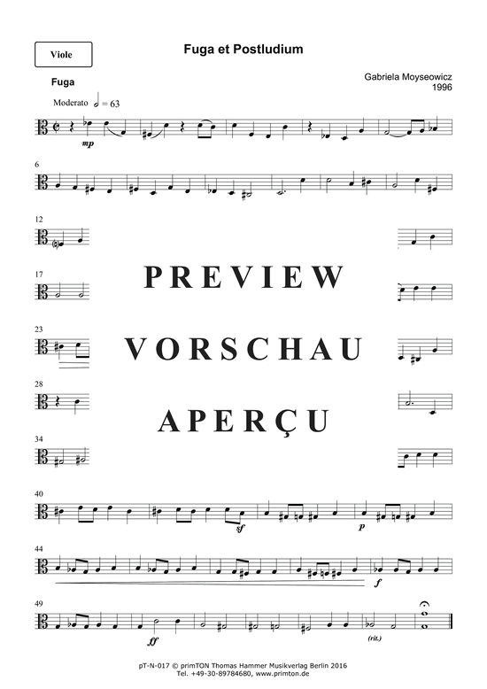 gallery: Fuga et Postludium für Streichensemble (1996) , ,  (Streicher Ensemble)