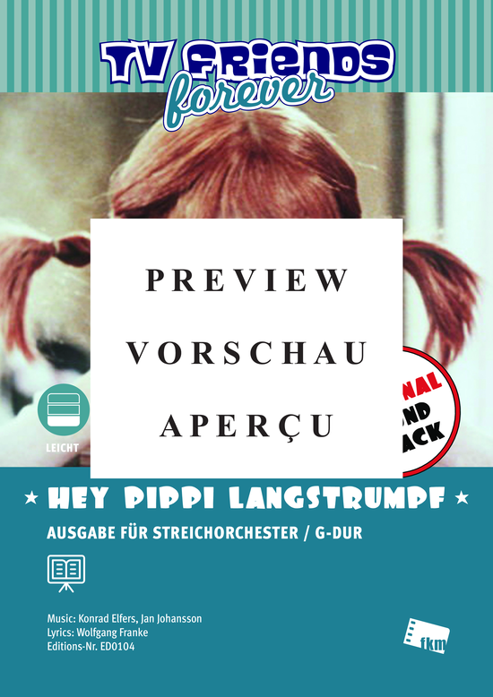 gallery: Pippi Langstrumpf: Partitur , , (Streichorchester)