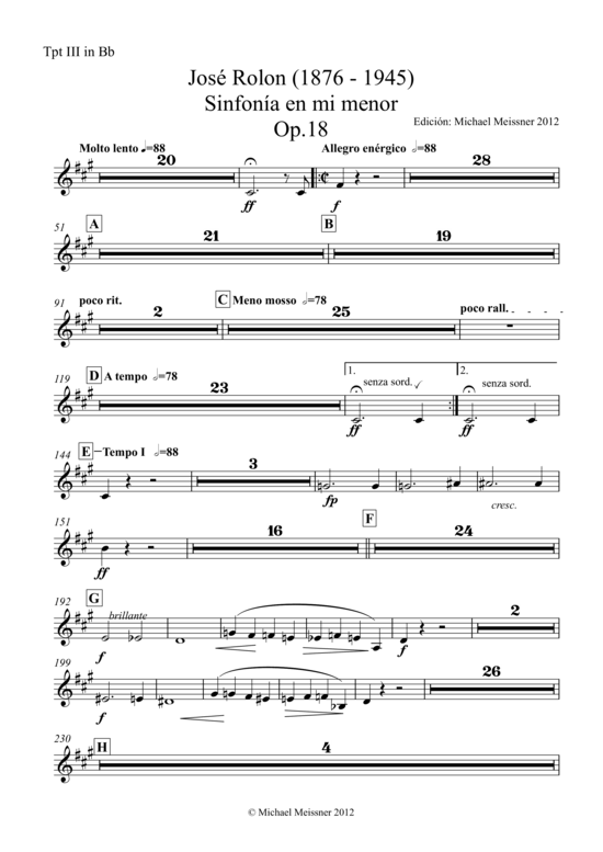 Sinfonia op. 18 