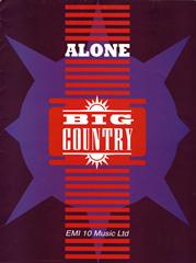 cover: Alone, Big Country, Gesang, Gitarre, Klavier