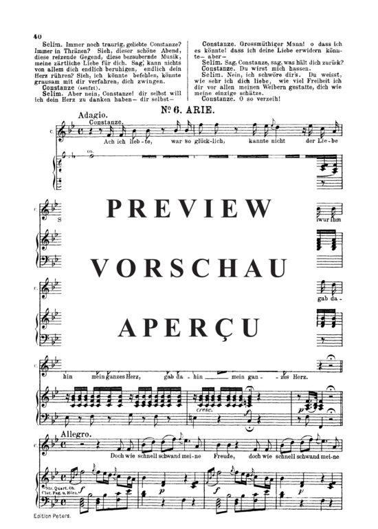 gallery: Ach ich liebte, war so glücklich , , (Klavier + Sopran Solo)