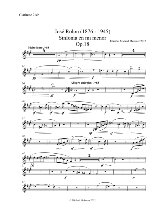 Sinfonia op. 18 