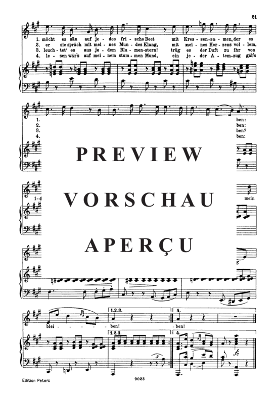 gallery: Ungeduld D.795-7 (Die Schöne Müllerin) , ,  (Gesang hoch + Klavier)