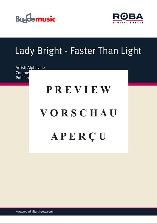 gallery: Lady Bright - Faster Than Light , Alphaville, (Klavier + Gesang)