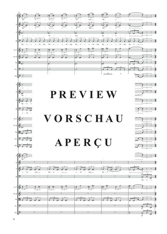 gallery: Kyrie in memoriam Nathalie Hidalgo Sánchez (1982, Version II 2015) , ,  (3x Gemischter Chor + 3x Streichquintett)