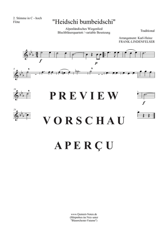 gallery: Heidschi-Bumbeidschi Blechbläser Quartett/Ensemble , , (variable Besetzung)