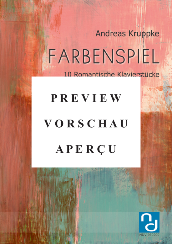 gallery: Farbenspiel - 10 Romantische Klavierstücke für Klavier Solo, , 