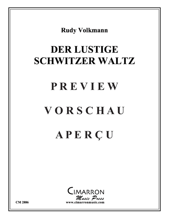 gallery: Der Lustige Schweizer Walzer , , (Blechbläserquintett)