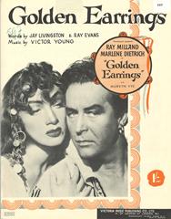 cover: Golden Earrings (from 'Golden Earrings'), Victor Young, Gesang, Gitarre