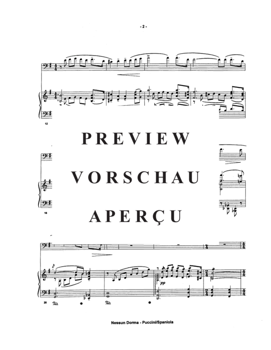 gallery: Four Puccini Arias , , (Euphonium + Klavier)