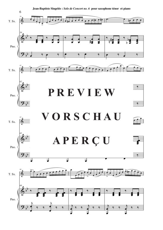 gallery: Solo de Concert no. 6, Opus 92 , , (Tenor-Saxophon + Klavier)