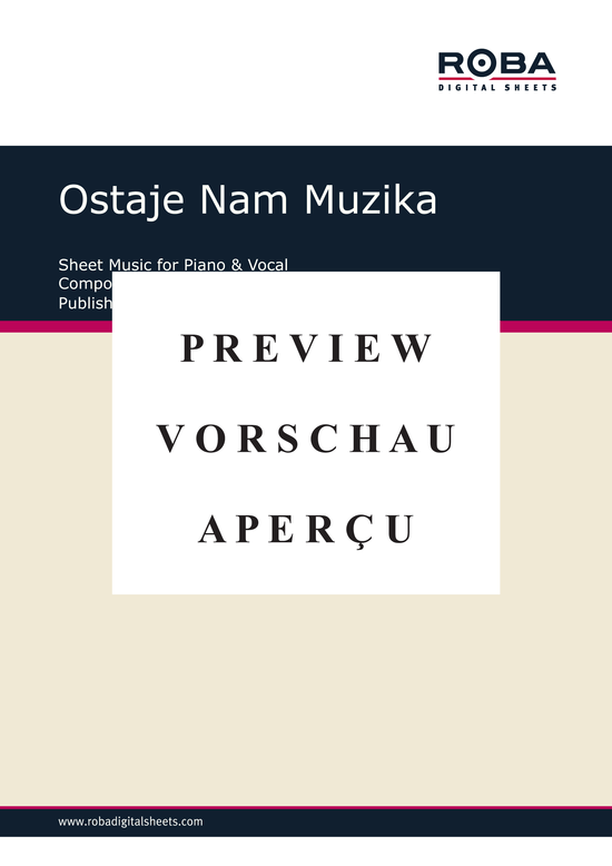 gallery: Ostaje Nam Muzika , , (Klavier + Gesang)