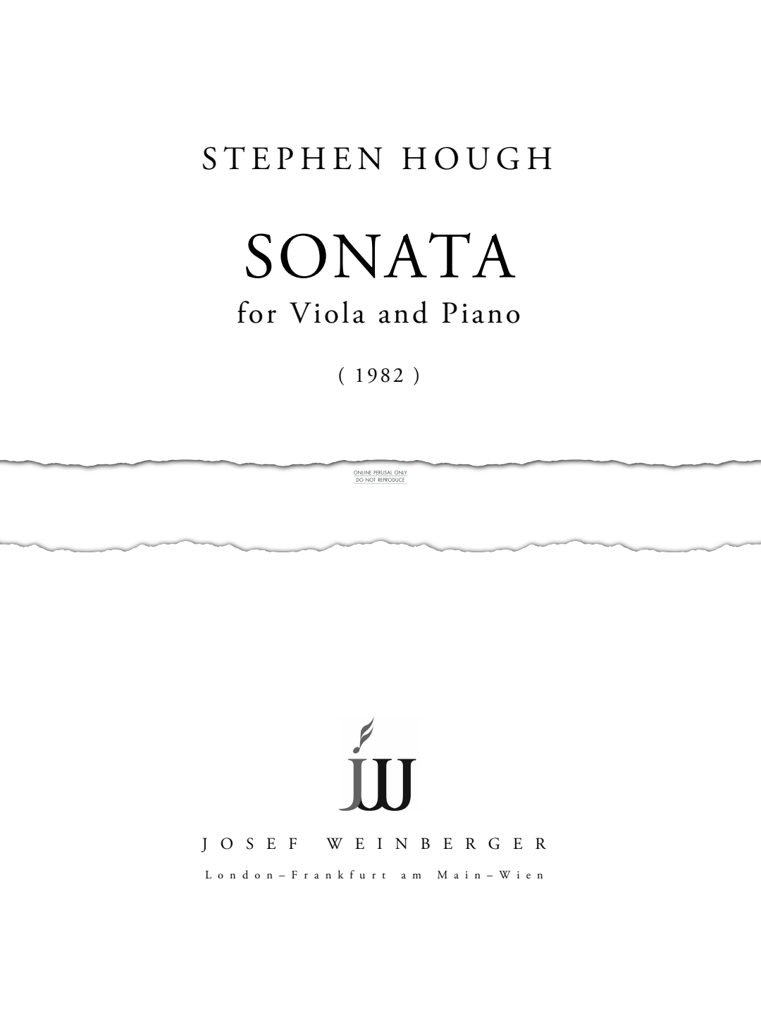 gallery: Sonata For Viola And Piano, Stephen Hough, Klavier, Viola