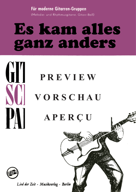 gallery: Es kam alles ganz anders , , (Trio: 2x Gitarre, Bass)