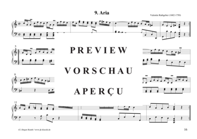 gallery: Orgelstücke (3 March, 1 Intrade, 3 Concert, 2 Aria, 1 Menuett+Trio) , ,  (Orgel/Cembalo/Klavier Solo)