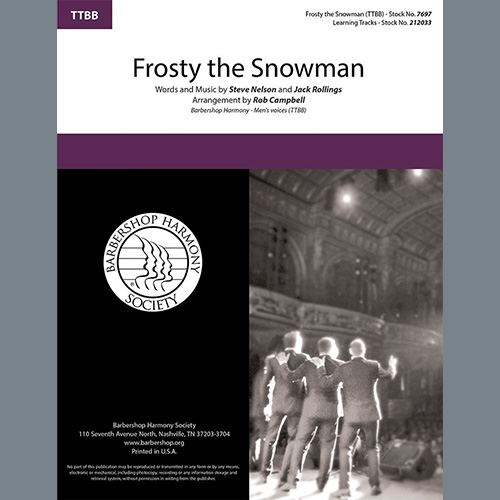 Product picture to: Frosty The Snowman (arr. Rob Campbell)