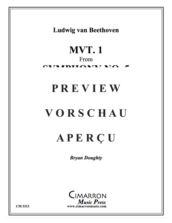 gallery: Movement 1 from Symphony No. 5 , , (2x Euphonium/Bariton, 3x Tuba)