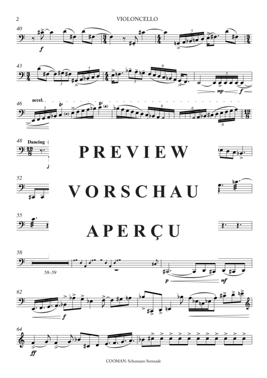 gallery: Schumann Serenade , , (Streicher Trio für Violine, Viola, Violoncello)