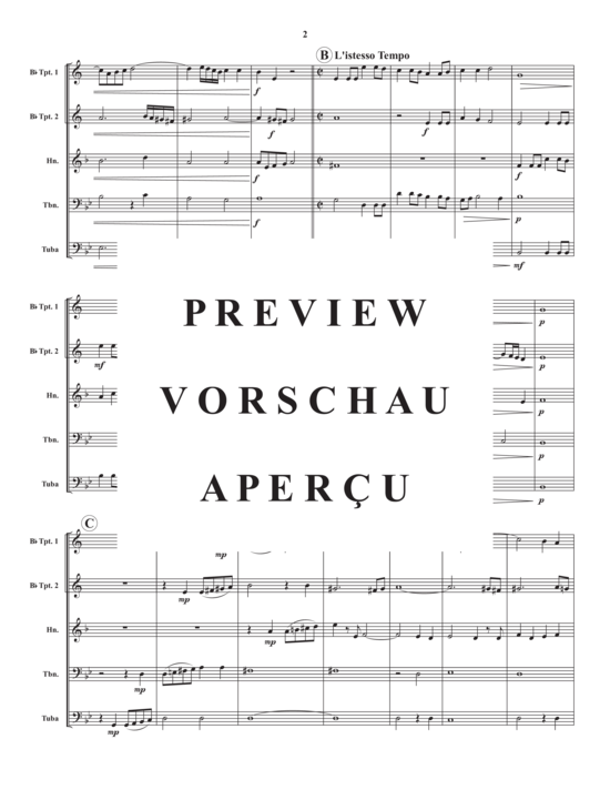 gallery: Die mit Tränen säen , , (Blechbläserquintett)