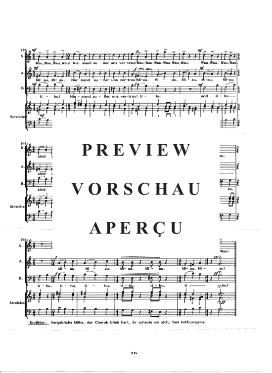 gallery: Die wundersame Mär von Ochs und Esel, Partitur , , (Soli, Gemischter Chor, Instrumente)