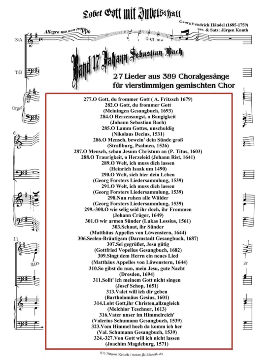 389 Choralgesänge Teil 17 
