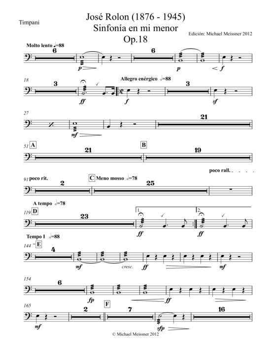 Sinfonia op. 18 