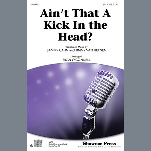 cover: Ain't That A Kick In The Head? - Full Score, Dean Martin, Chor