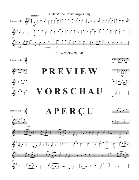 gallery: 6 Weihnachts-Trios, Vol. 1 , , (Trompete in B, Horn F, Posaune)