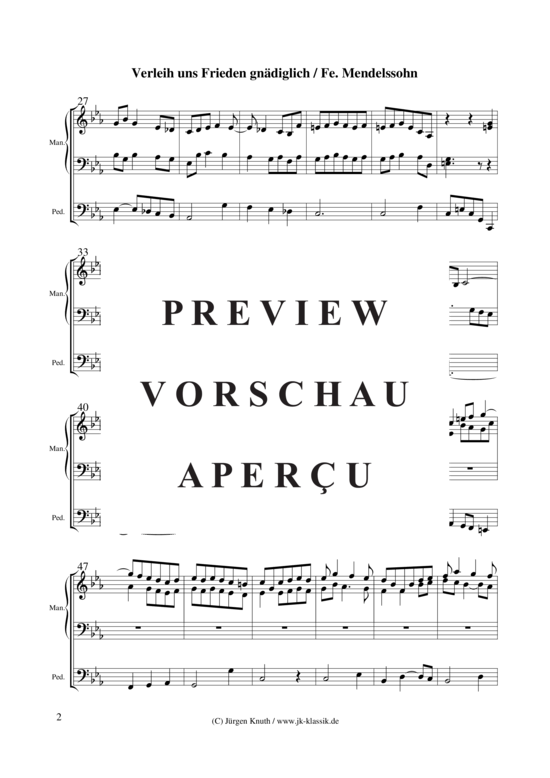 gallery: Verleih uns Frieden gnädiglich (Da nobis pacem, Domine) , ,  (Klavier + Gesang)