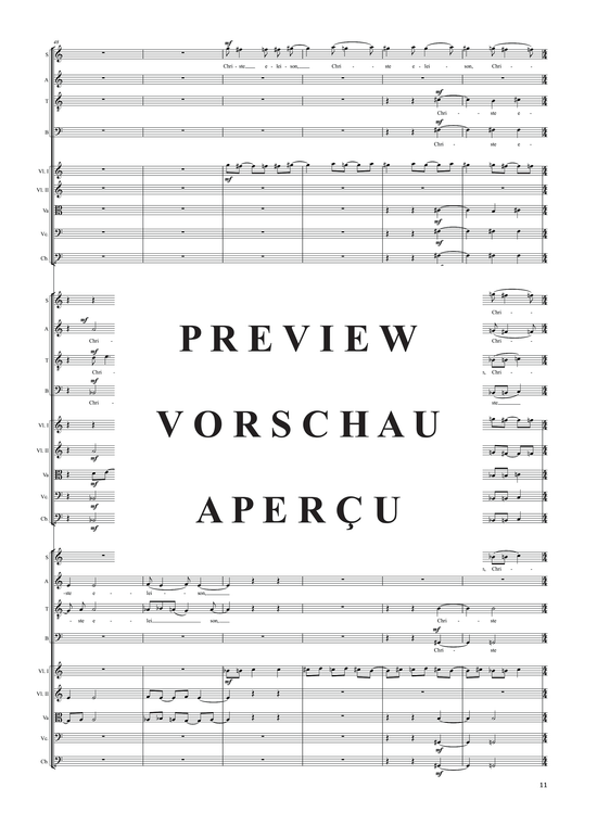 gallery: Kyrie in memoriam Nathalie Hidalgo Sánchez (1982, Version II 2015) , ,  (3x Gemischter Chor + 3x Streichquintett)