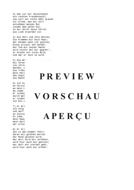 gallery: Auf, auf, mein Herz, mit Freuden BWV 441 , , (Gemischter Chor)