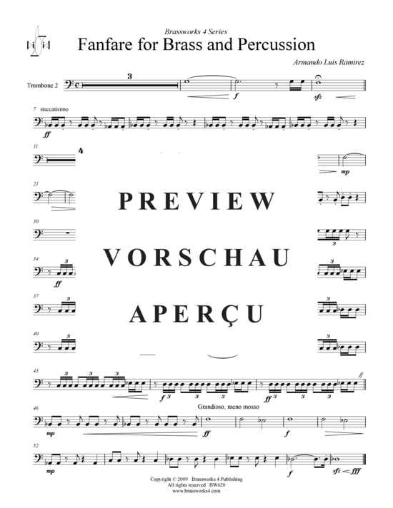 gallery: Fanfare for Brass and Percussion , , (Blechbläser Septett)