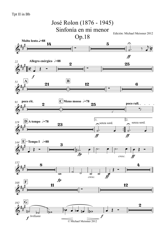 Sinfonia op. 18 