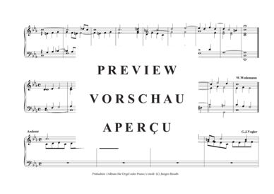 gallery: Präludien = Album für Orgel oder Piano (c-moll) , ,  (Klavier Solo)