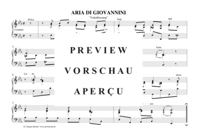 gallery: Willst du dein Herz mir schenken (Aria di Giovannini)  (aus dem Notenbuch Anna M. Bach BWV 518) , ,  (Sopran/Tenor + Klavier/Cembalo)