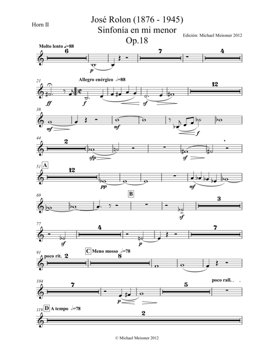 Sinfonia op. 18 