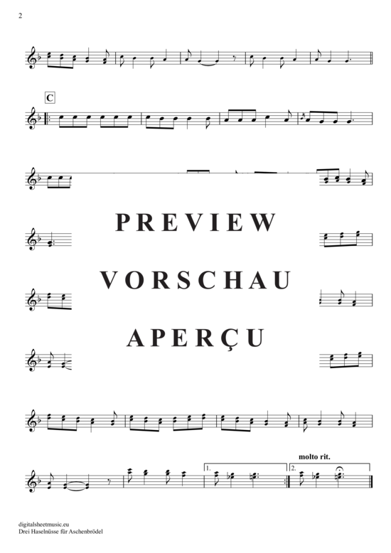 gallery: Drei Haselnüsse Für Aschenbrödel , Svoboda, Karel, (Klarinette in B)