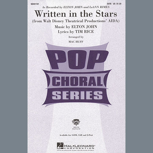 cover: Written In The Stars (from Aida) (arr. Mac Huff), Elton John, LeAnn Rimes, Elton John & LeAnn Rimes, Chor