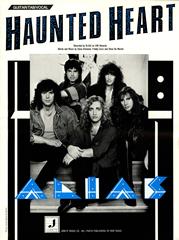 cover: Haunted Heart, Alias, Gesang, Gitarre